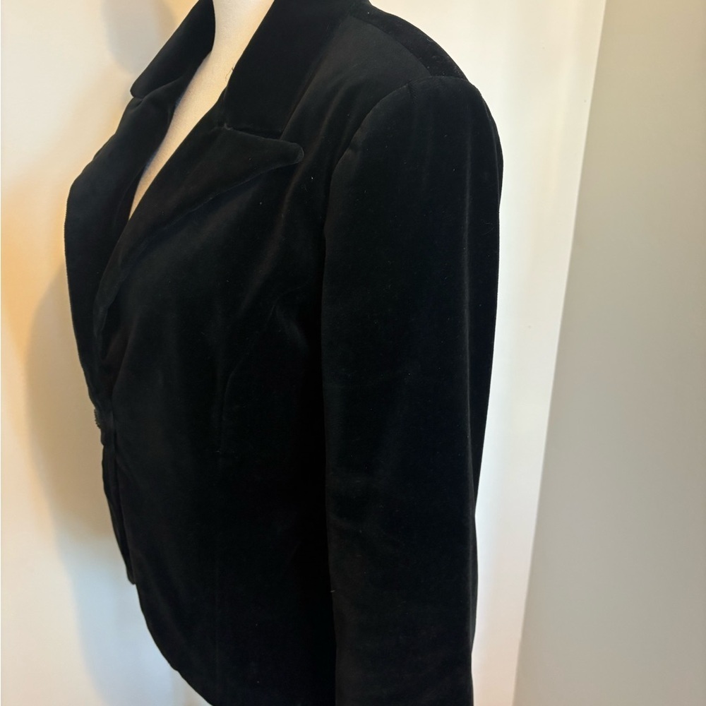 ARDEN B. Classic Black Blazer Size L - Picture 4 of 11